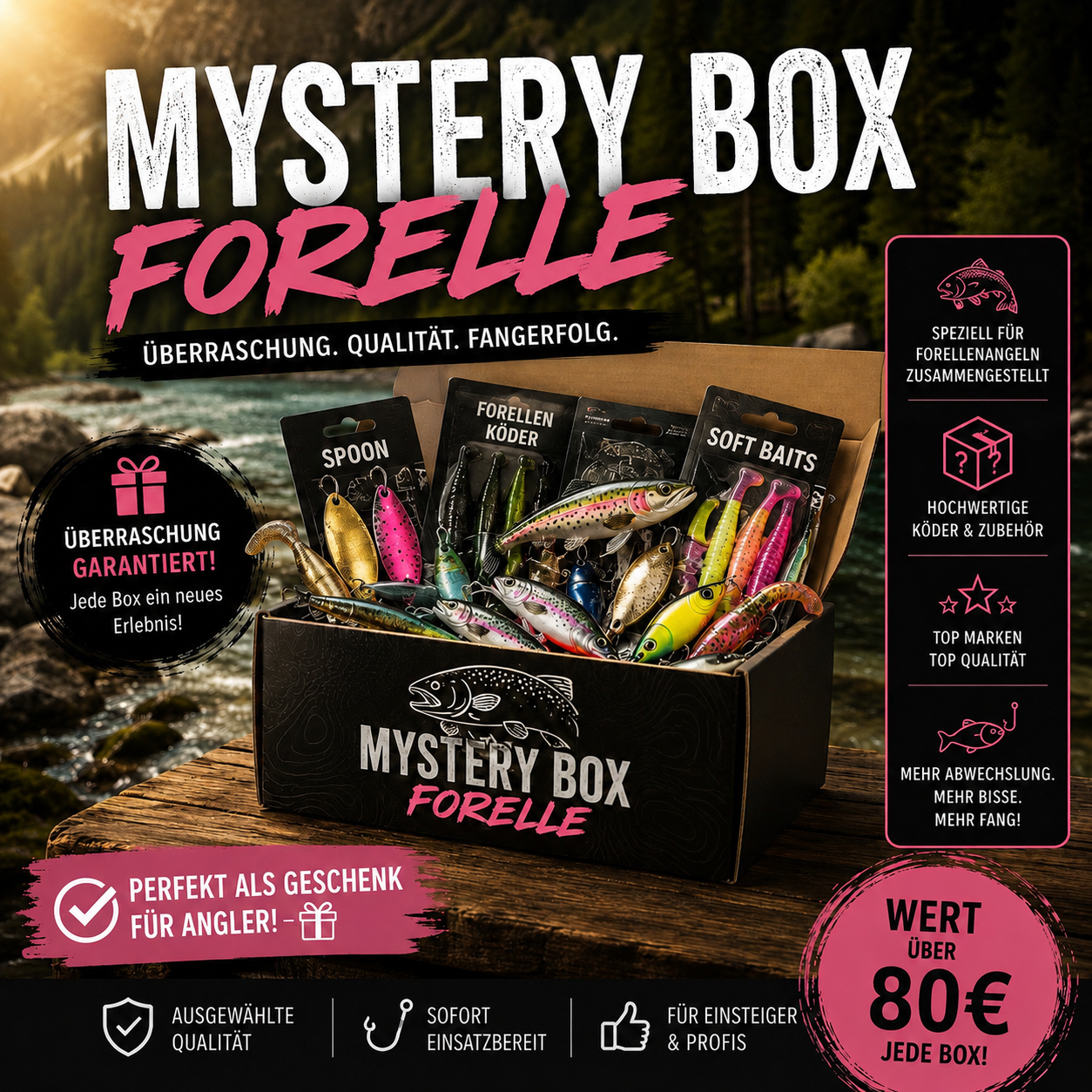 Mystery Box Forelle