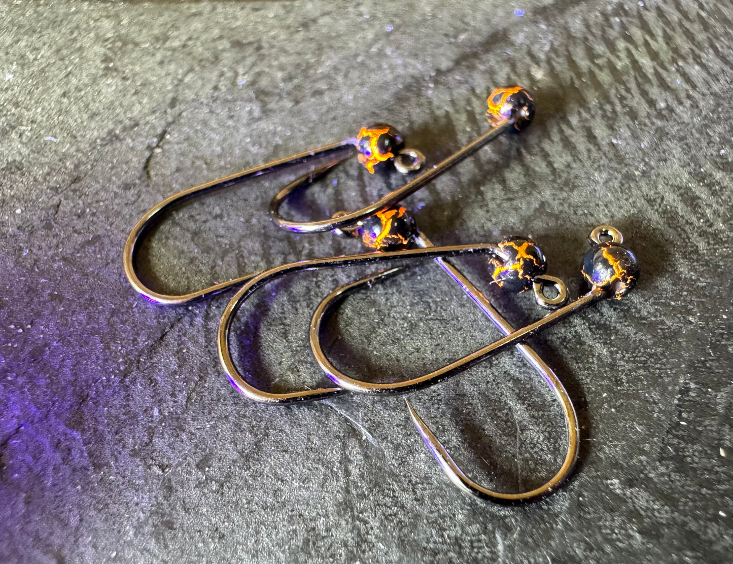 6er-Jig-Haken mit Tungsten