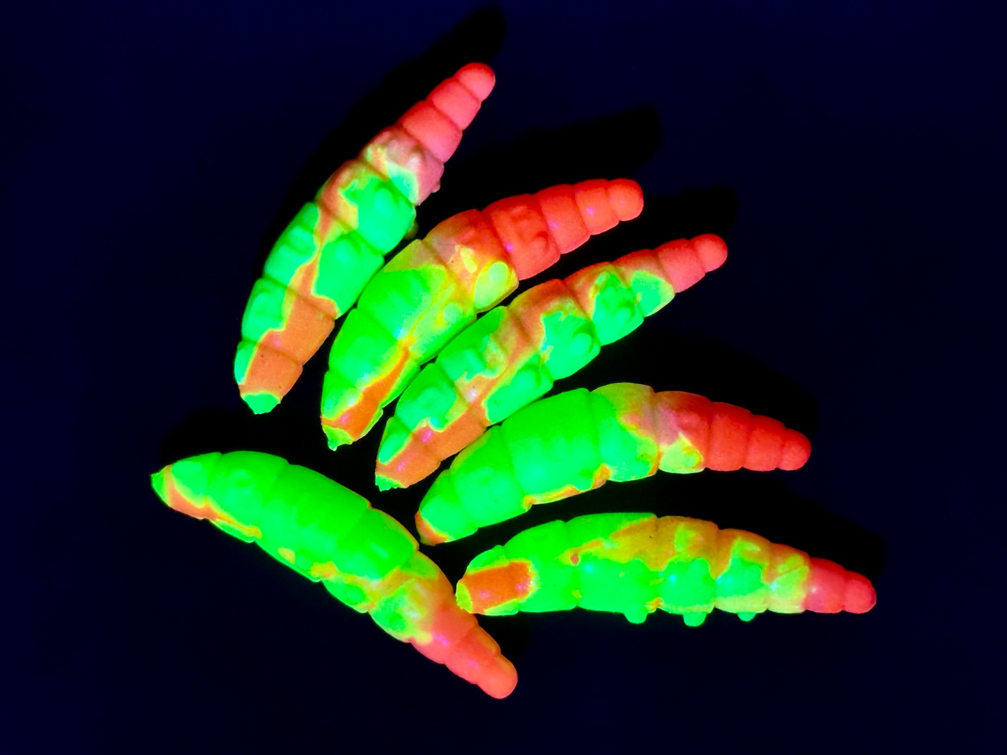 PUFF - Chartreuse/Orange - extrem Floating