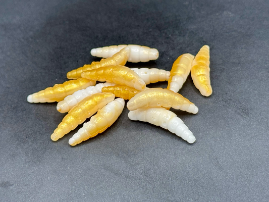 Mini-PUFF - Weiss / Gold