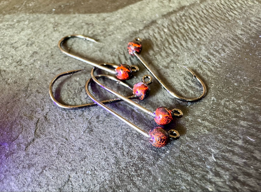 4er-Jig-Haken mit Tungsten
