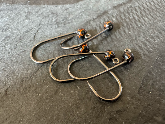 6er-Jig-Haken mit Tungsten