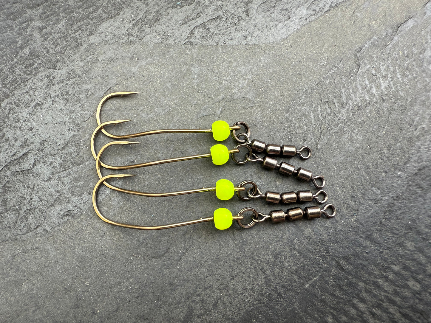 Crazy Rota-Hook - Chartreuse - 4er