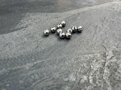Tungsten Perlen - Natur in 3 Größen