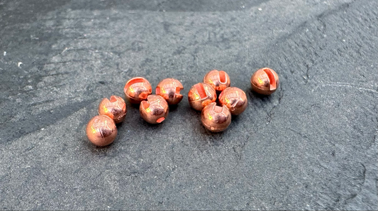 Tungsten Perlen - Kupfer in 3 Größen
