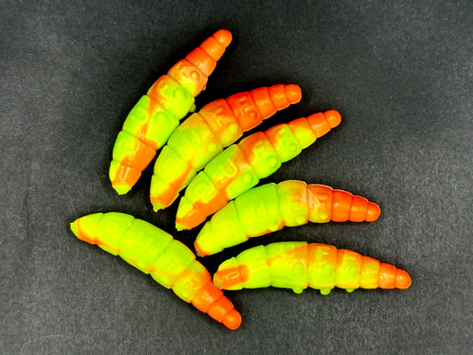 PUFF - Chartreuse/Orange - extrem Floating