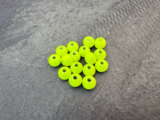 Tungsten Perlen - Chartreuse - 3,8mm