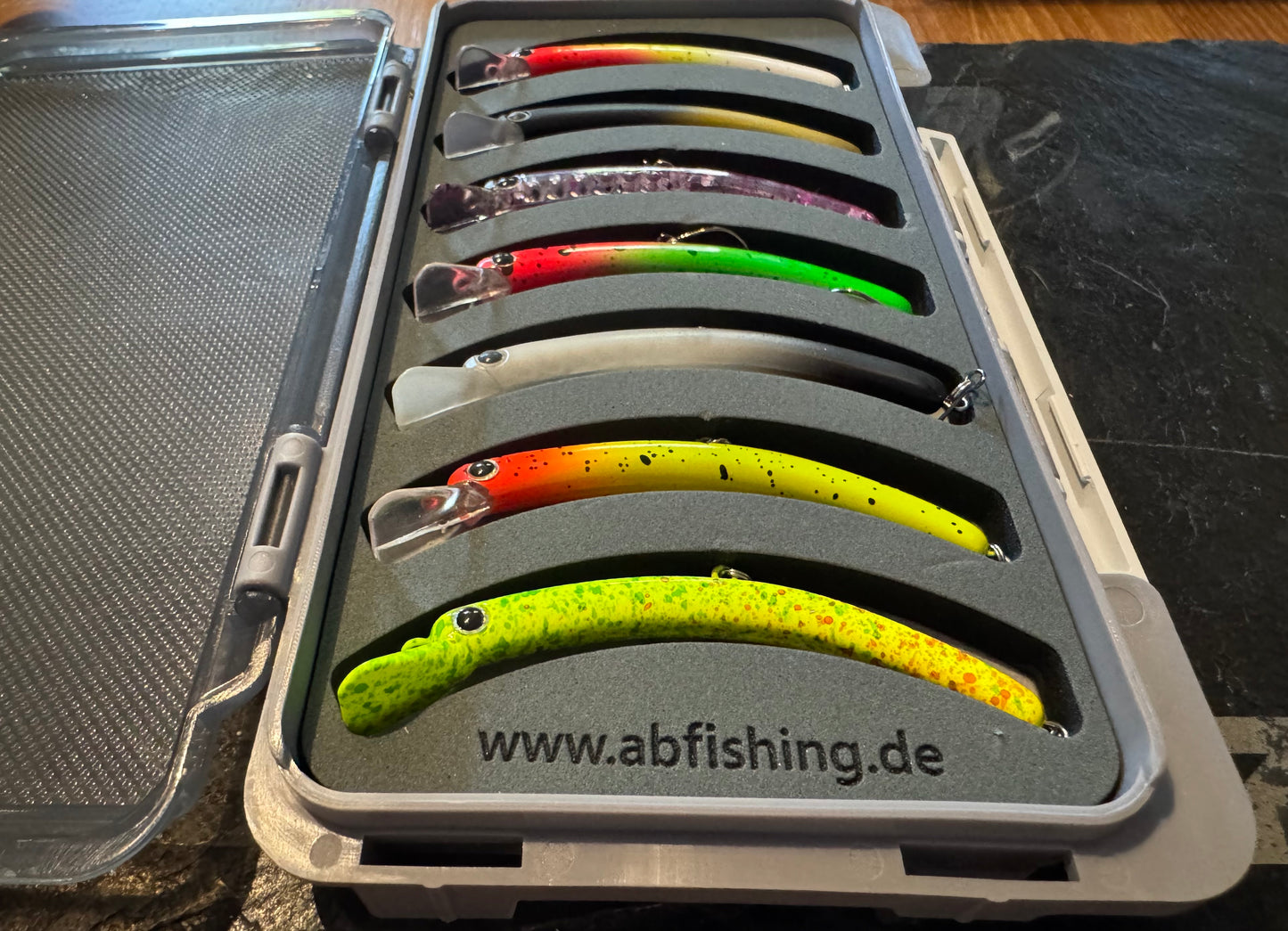 Box für Krummes-Gedöns inkl. 7 Wobbler