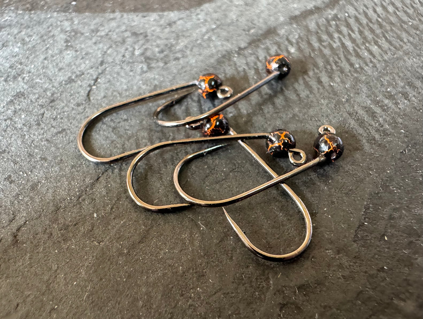 6er-Jig-Haken mit Tungsten