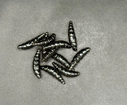 Mini-PUFF - Schwarz Glitter