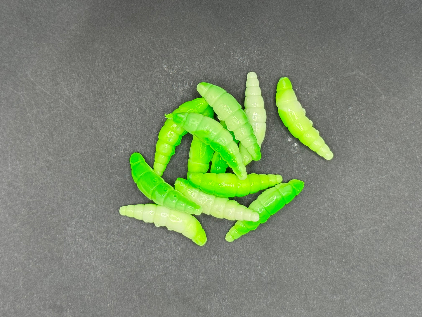 Mini-PUFF - Weiss / Chartreuse