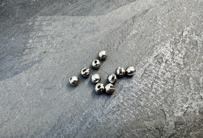 Tungsten Perlen - Natur in 3 Größen