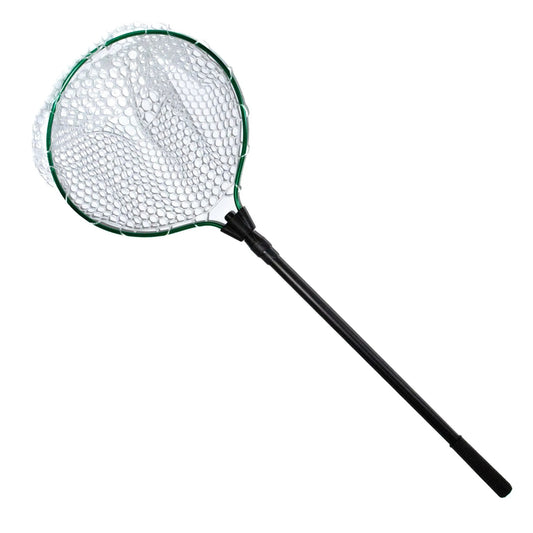 Teleskop-Kescher mit tiefen Netz