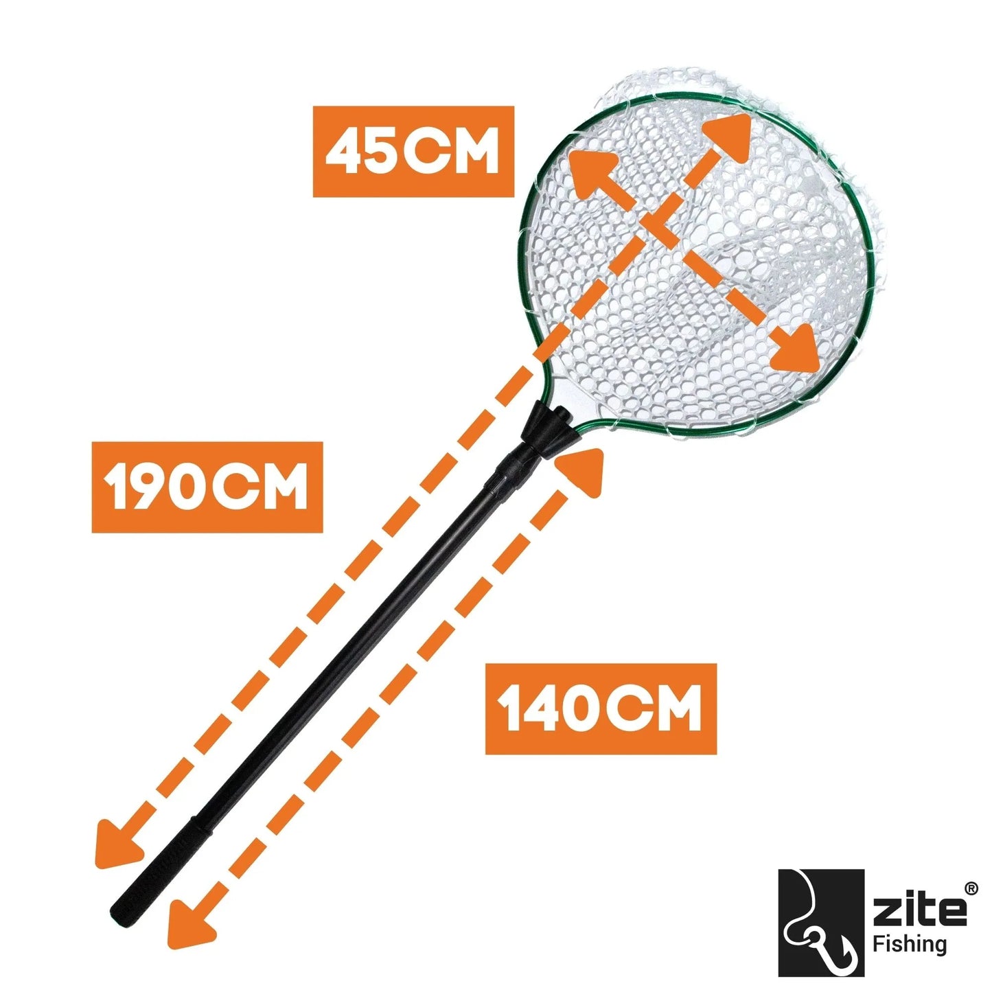Telescopic landing net Favorite